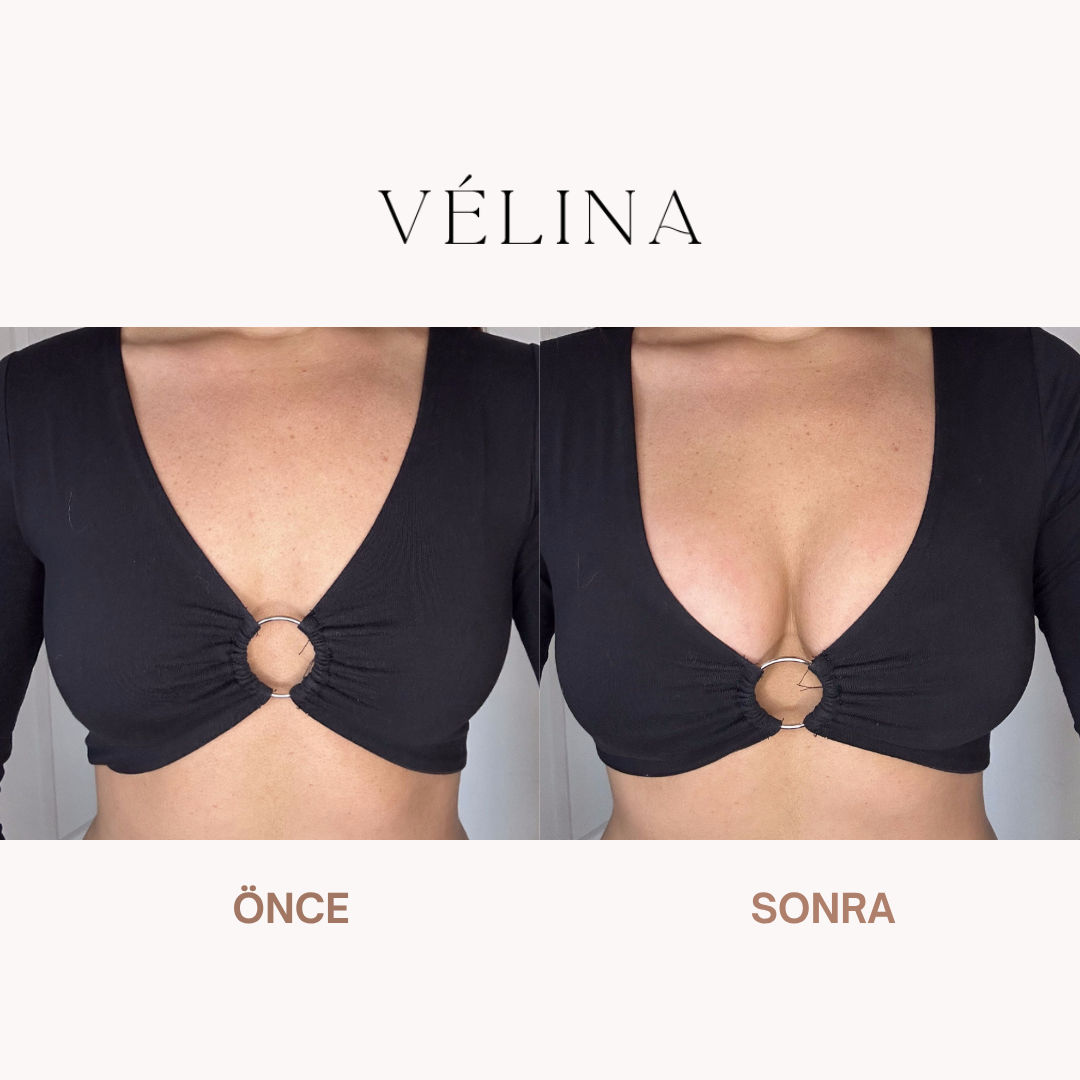 VÉLINA Dolgunlaştırıcı Çift Tarafı Yapışkanlı Göğüs Pedi