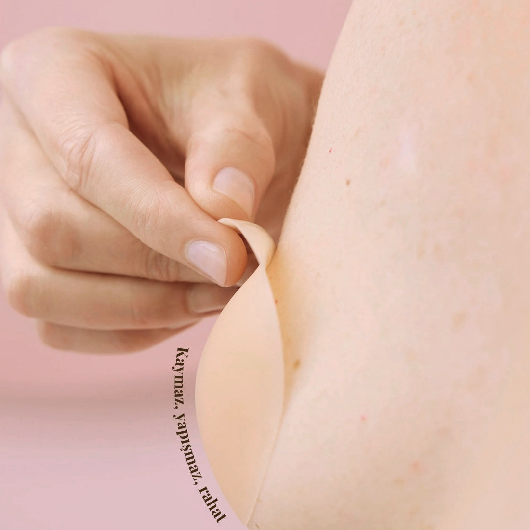 Yapışkansız Vakumlu Göğüs Ucu Kapatıcı